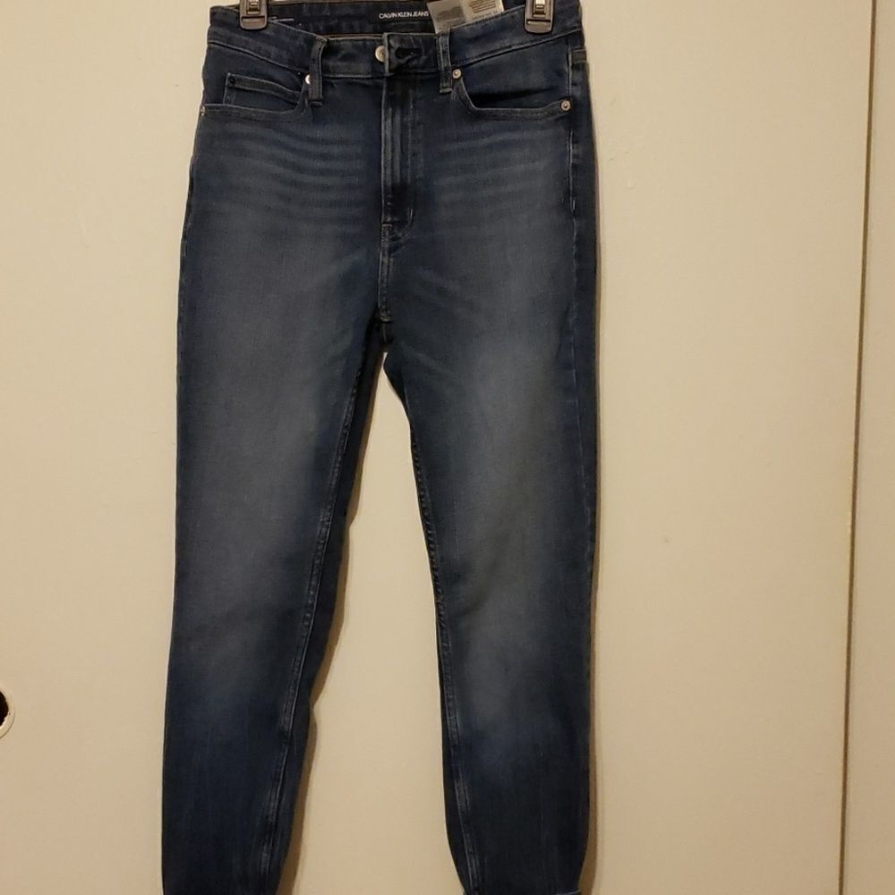 Calvin Klein high waist jeans‎